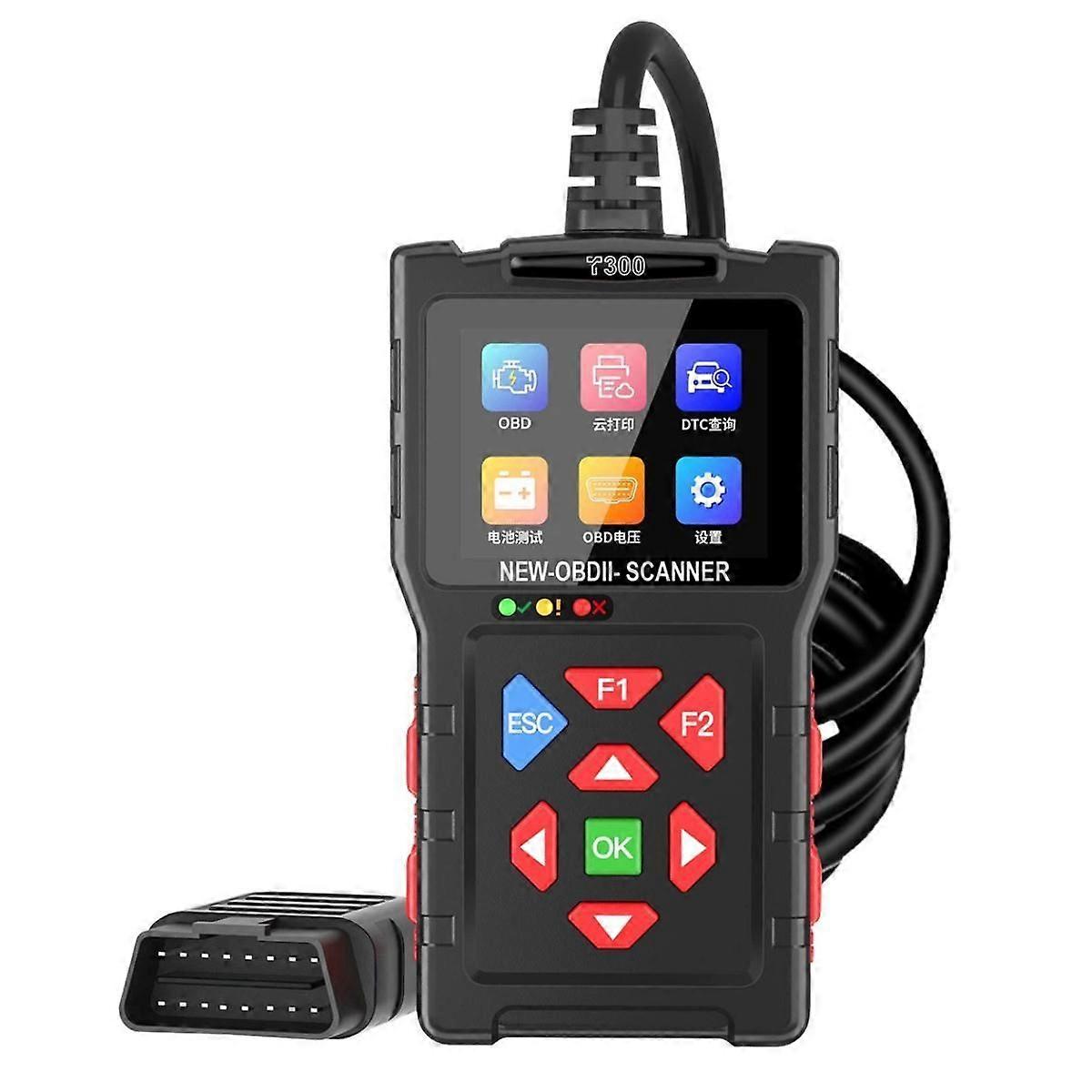 OBD2 Car Diagnostic Tool Battery Fault Scanner