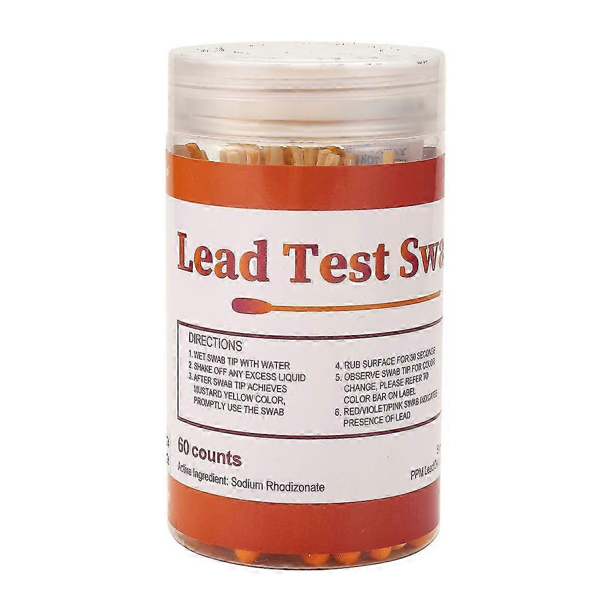 Lead Test Swabs 60PCS for Paint & Surface Safety Detection
