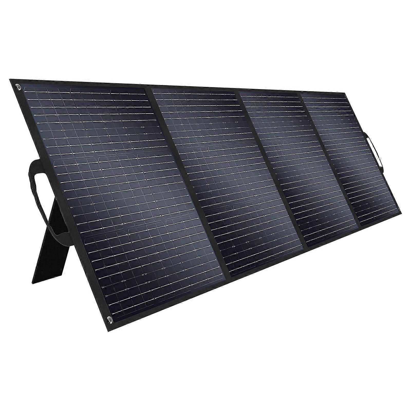 400W Portable Solar Panel with  Conversion Efficiency, Foldable Waterproof Design for RV Camping and Home Backup