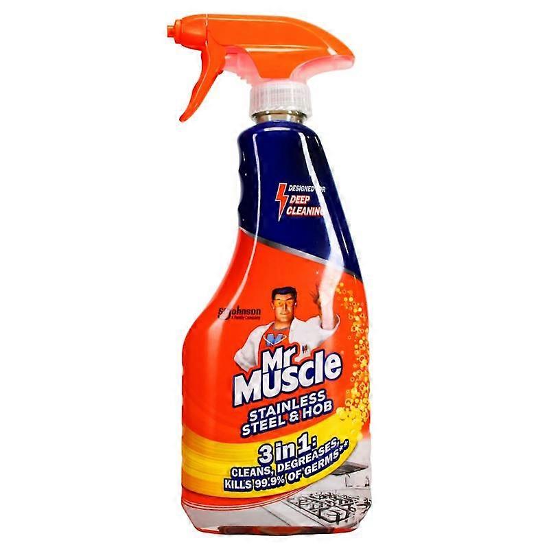 Mr Muscle Rustfrit Stål & Kogeplade Spray 530ml