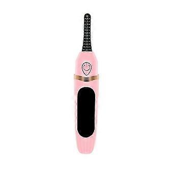 Heated Eyelash Curler, Heated Lash Curler with Led Display Curler for Achieving A Natural Curl and Eyelashes, Pink