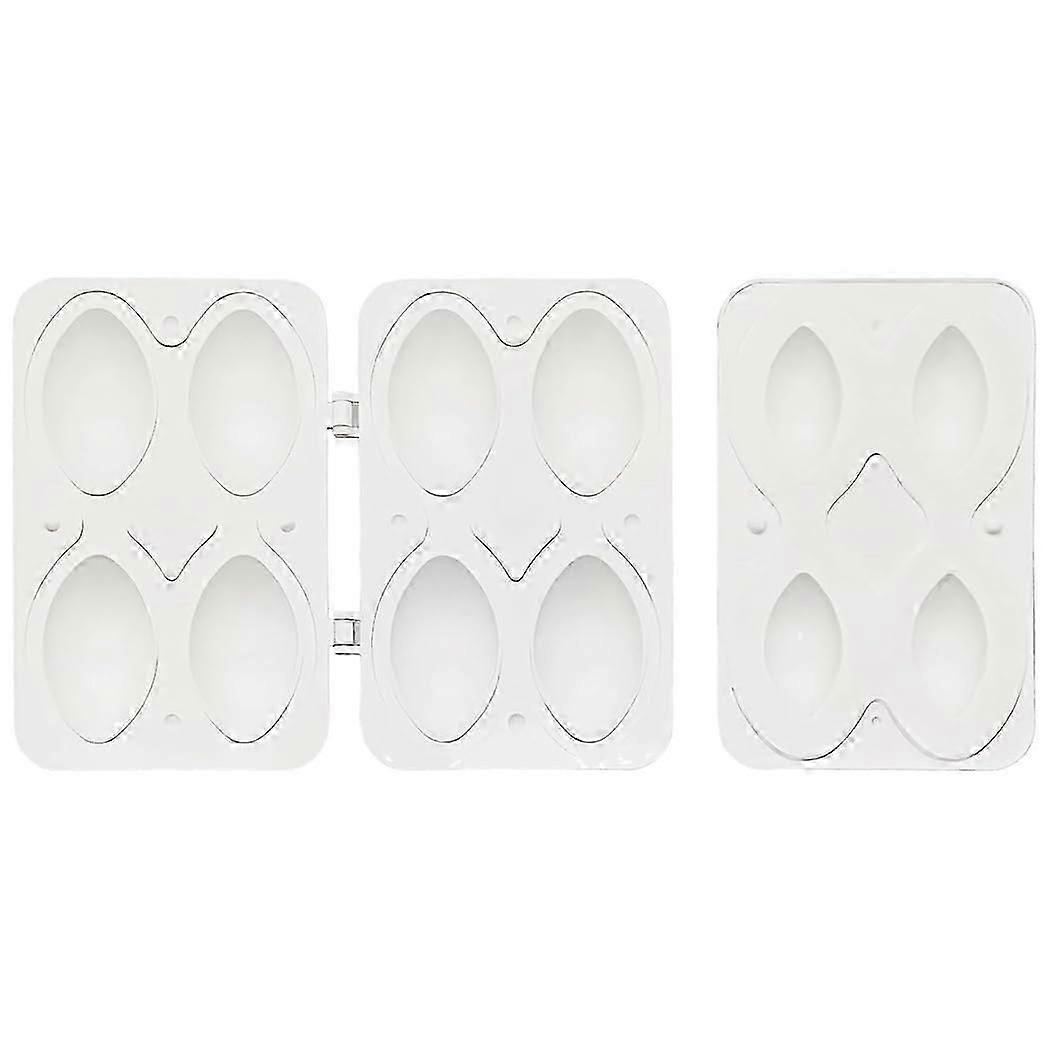 4 Cavity Kibbeh Maker Plastic Meatball Mold Middle Eastern Cooking