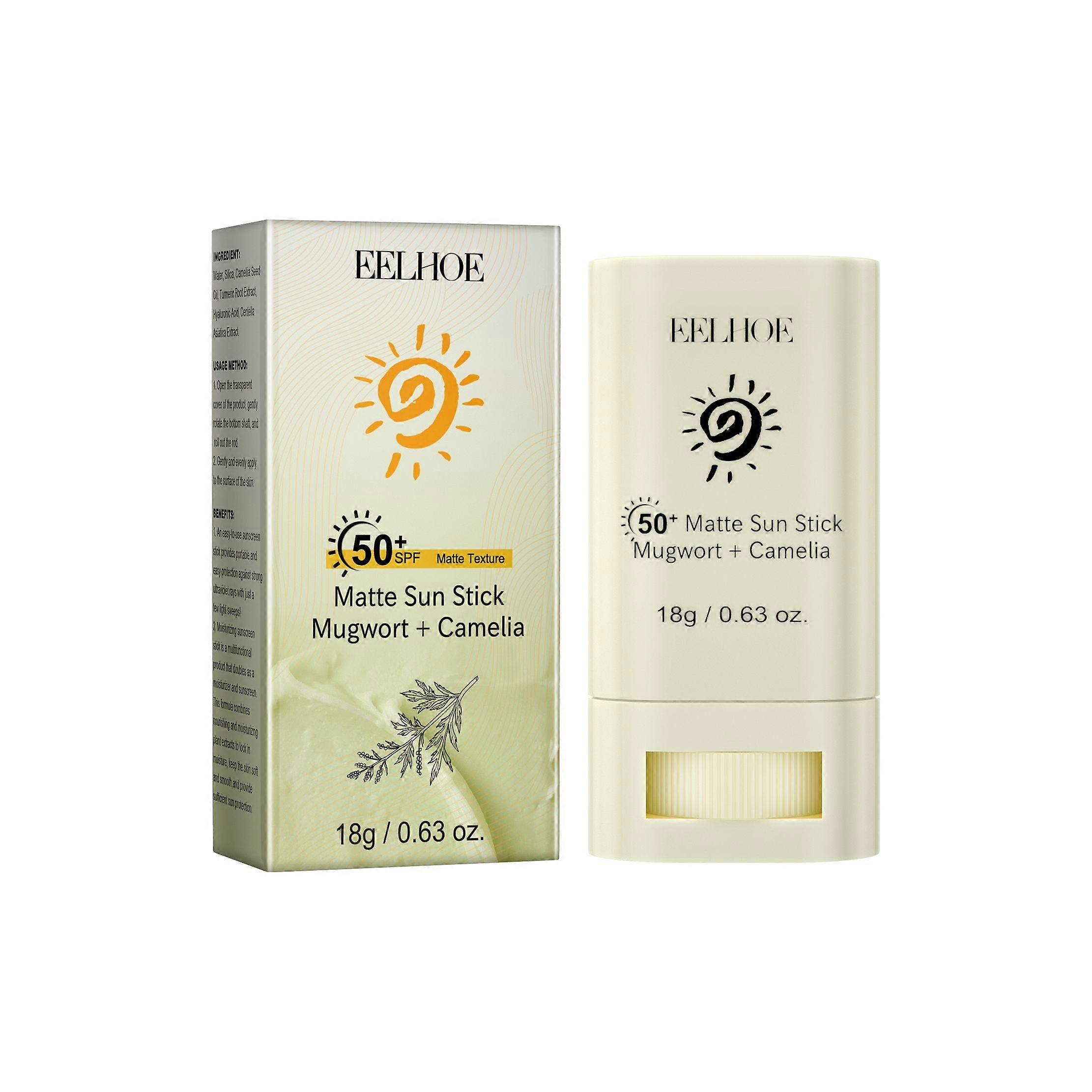 EELHOE Matte Sunscreen Stick SPF, Broad Spectrum
