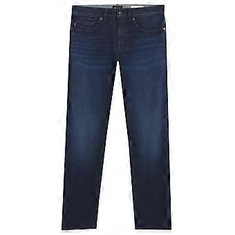 Jeans casual Hugo Boss da uomo, modello Delaware Slim Fit, blu Hugo Boss da uomo