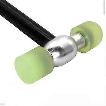 Beschermende PU-tips (2 stuks), slagvaste hameraccessoires, slijtvaste smidshamertips, zachte deukreparatietool, geschikt voor auto's.