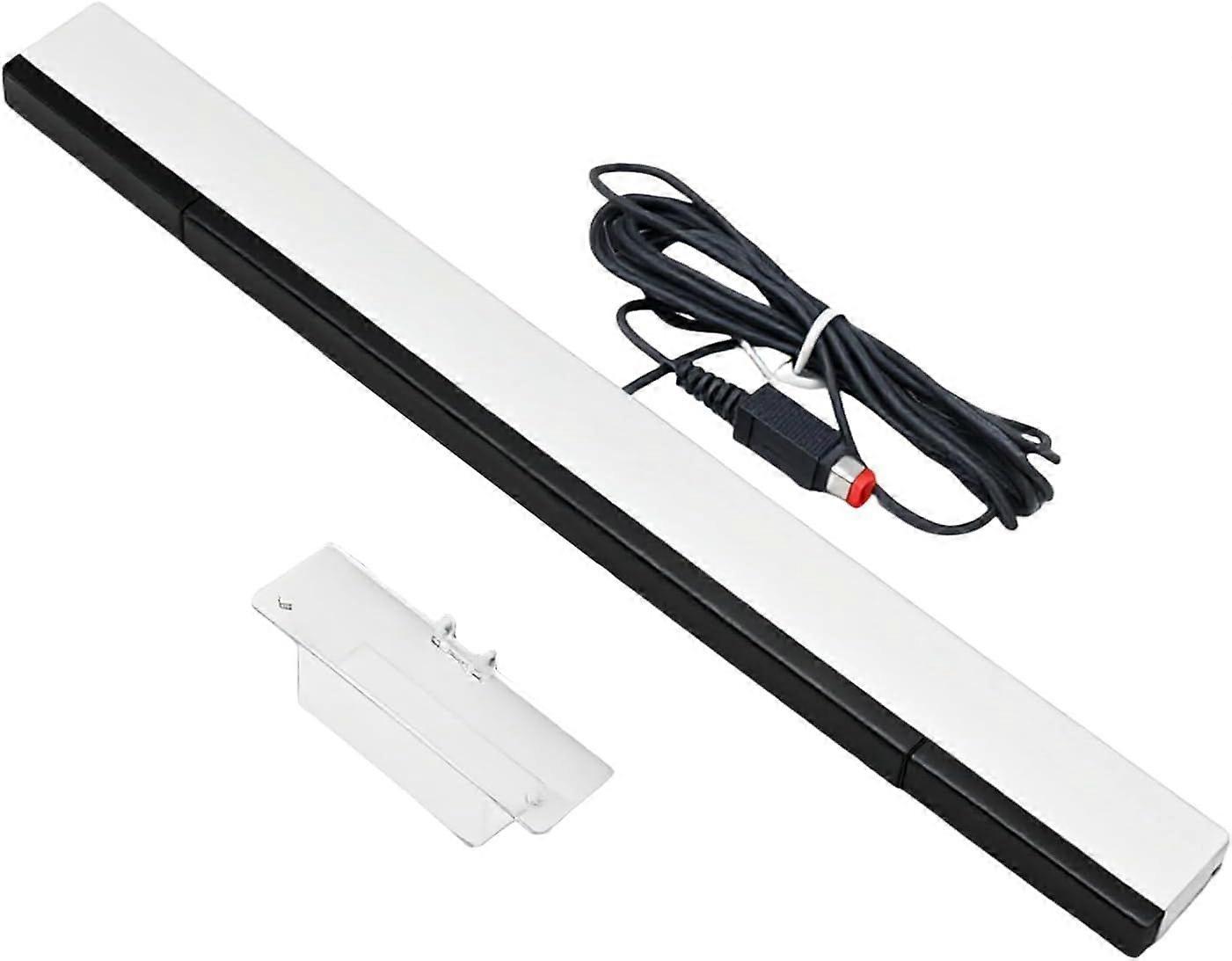 Sensor Bar Infrared LED Replacement Sensor Bar with Clear Stand Compatible for Precise Motion Tracking and Gaming Sensor Bar USB
