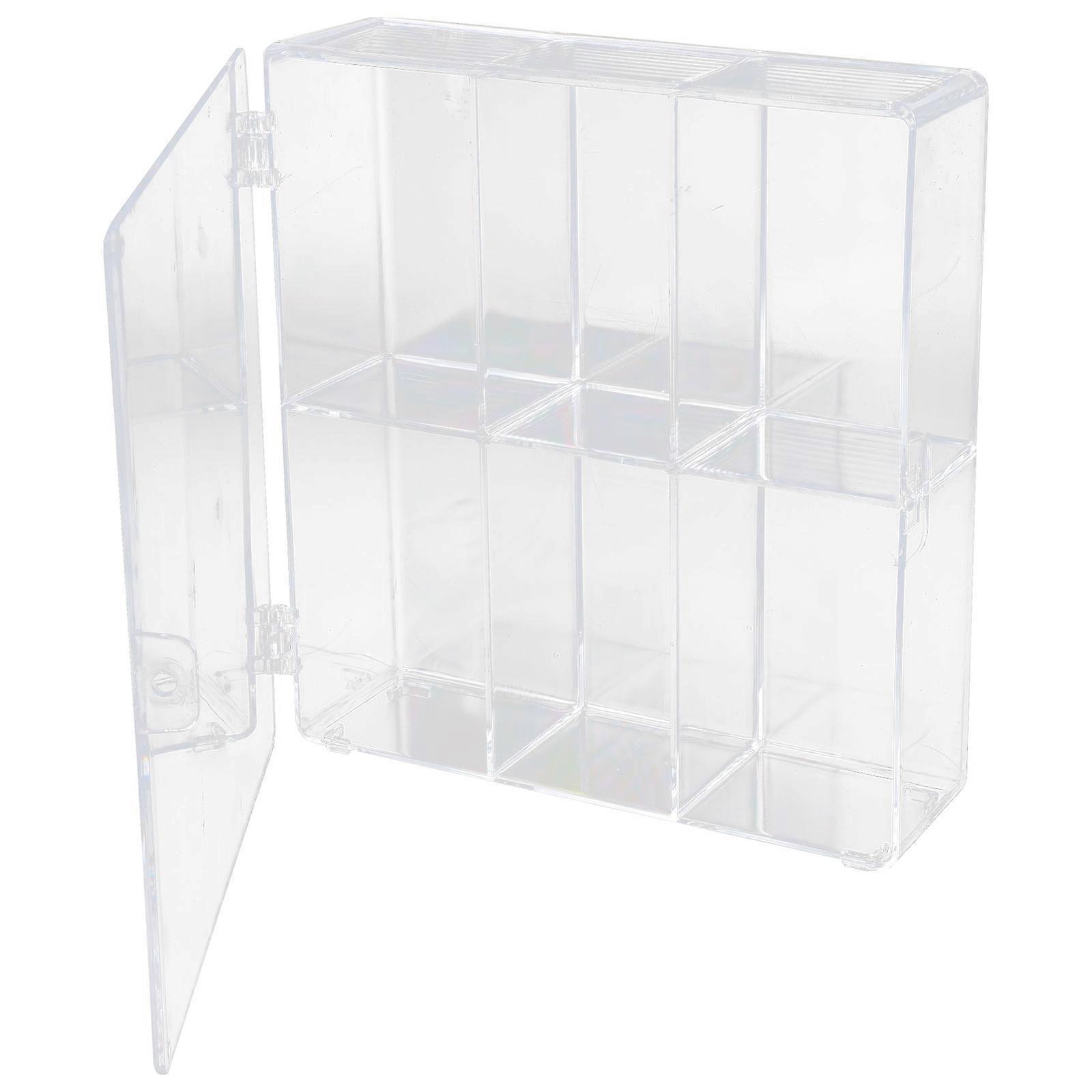 Clear Display Case Figure Display Box for Storage Transparent PP Material