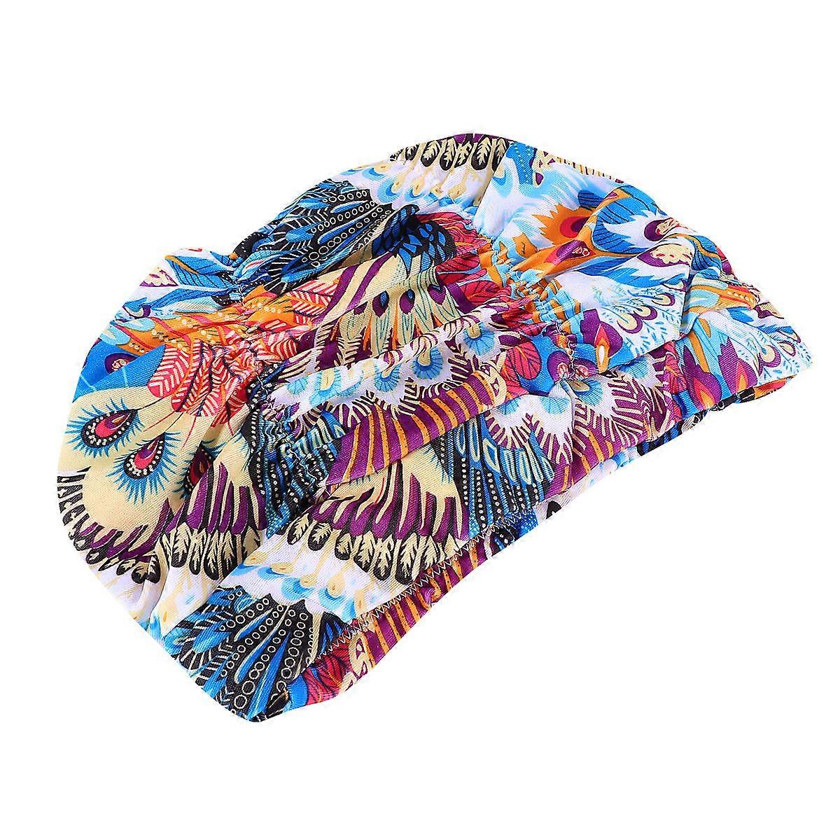 Elastische Badekappe für Damen, 2er-Set