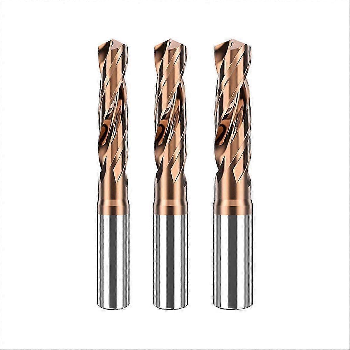 3PCS External Cooling Carbide Drill Bit Non-Standard Diameter 3.00 4.0 5.0 Solid Tungsten Internal C