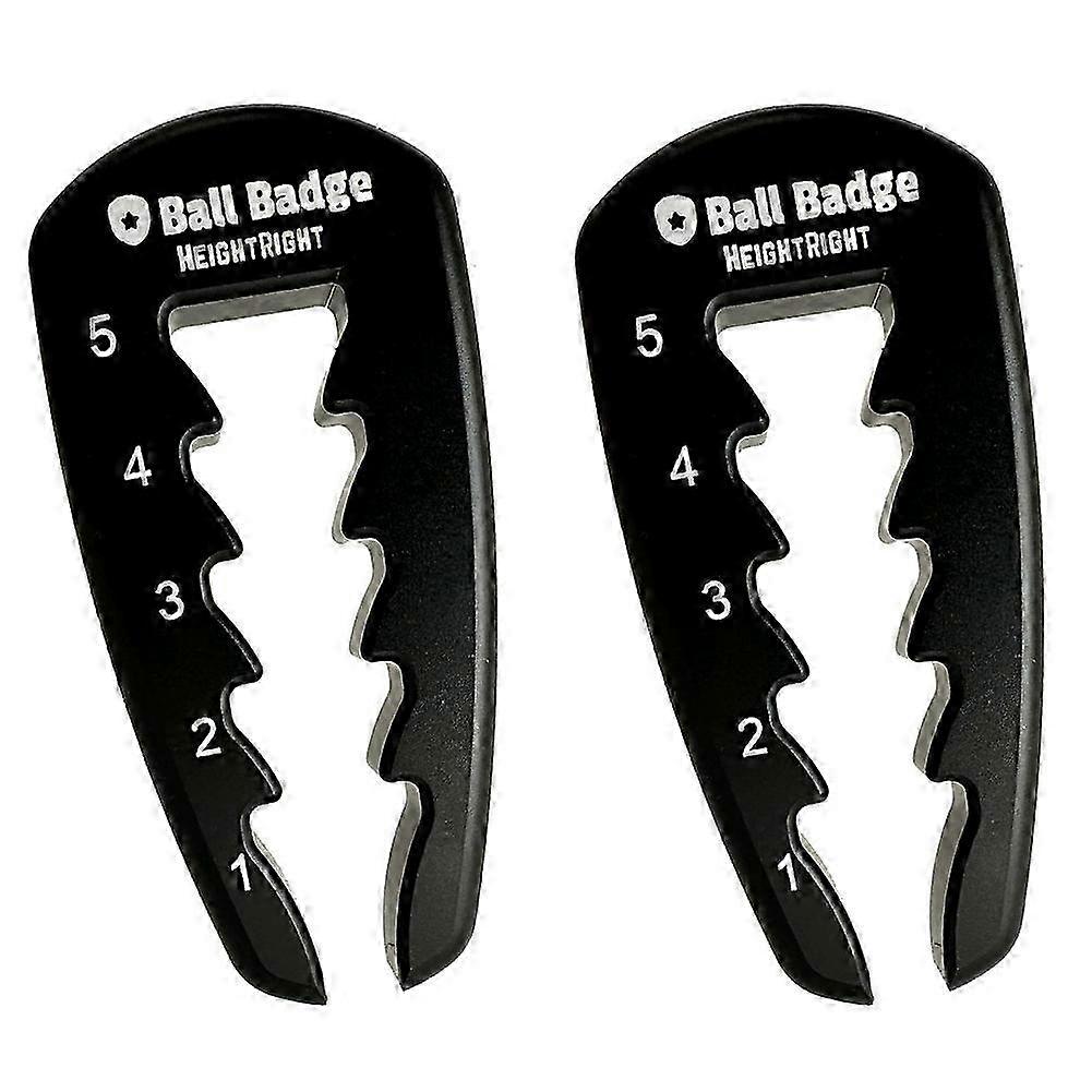 2PCS Adjustable Golf Tee Height Tool Precision Tee Height Setter