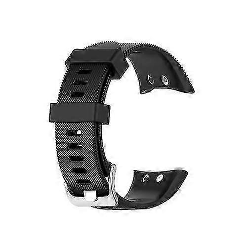Pulseira de silicone compatível com Garmin eRunner 45 e 45s