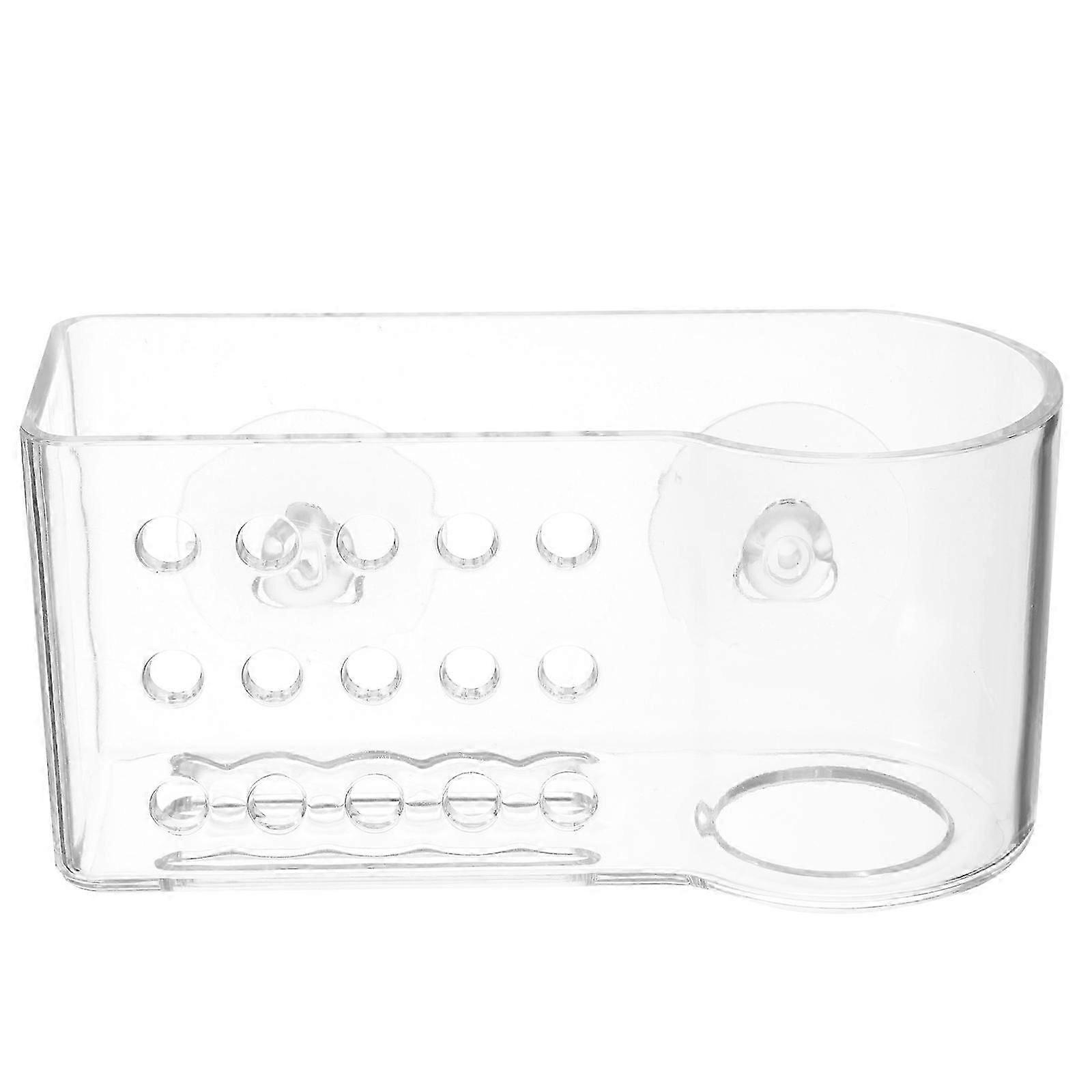 Sponge Tray with Storage Solution, Ideal for Kitchen Sink or Bathroom Vanity