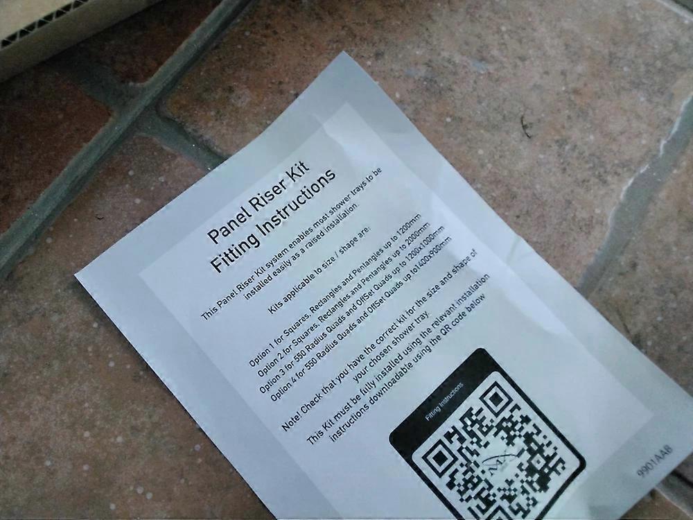 Shower tray Riser Kit,leg and plinth