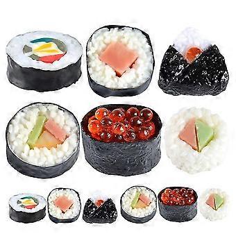 12pcs Simulation Mini Küche Spielzeug Und Fake Sushi Mit Spielen Haus Simulation Essen Einschließlich Sushi Spiel Und Sushi Spielzeug