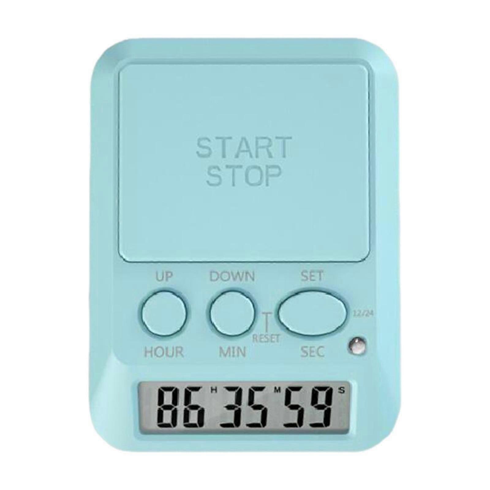 Digital Kitchen Timer with Loud Alarm Multi-Functional Electronic Timer Counts Up And Down for Kitchen Study Work Exercise Training Outdoor Activities