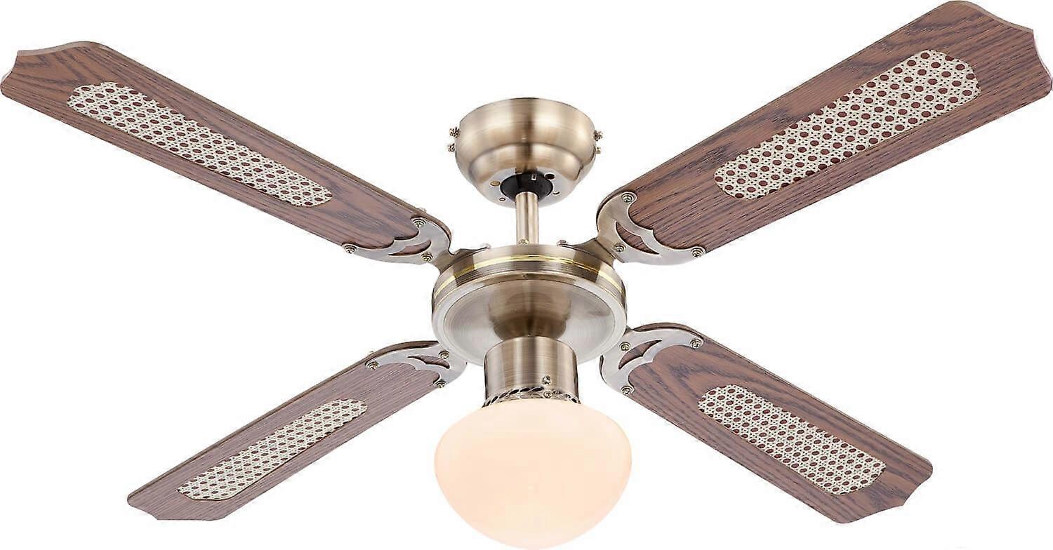 Ceiling fan Champion Oak with light