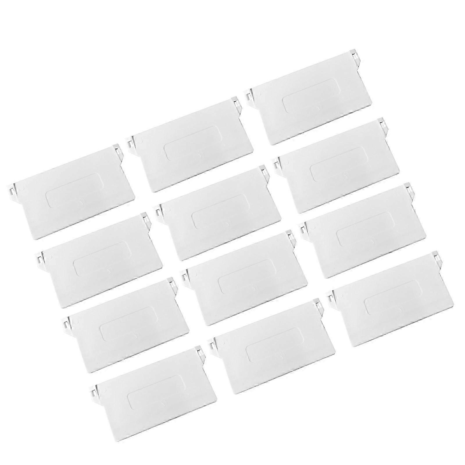 12Pcs Vertical Blind Replacement Slats Weights Ideal for Homeowners and DIY Enthusiasts Featuring Rectangular Shape and Functionality