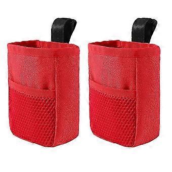 Pet Dog Puppy Training Snacks Bait Pet Bag Obedience Training Bag Food Bag Snack Reward W-Aist Bag Red