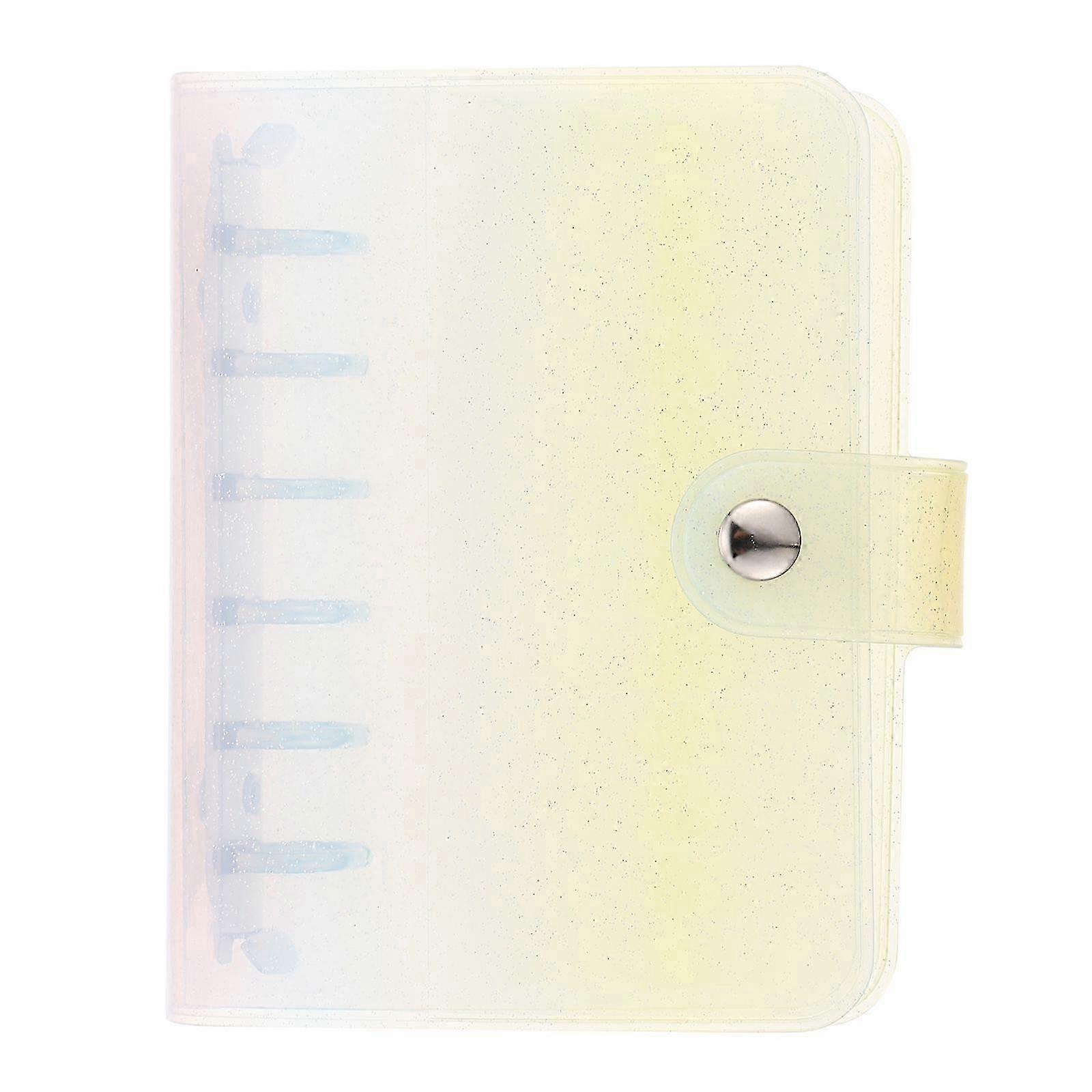 Loose-leaf Notebook Cover Office Notepad PVC Case Personal Scrapbook Binder
