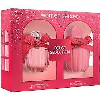 Gift Set for Women - WOMEN'SECRET - Red Seduction - Eau de Parfum 100ml - Body Lotion 200ml - Floral