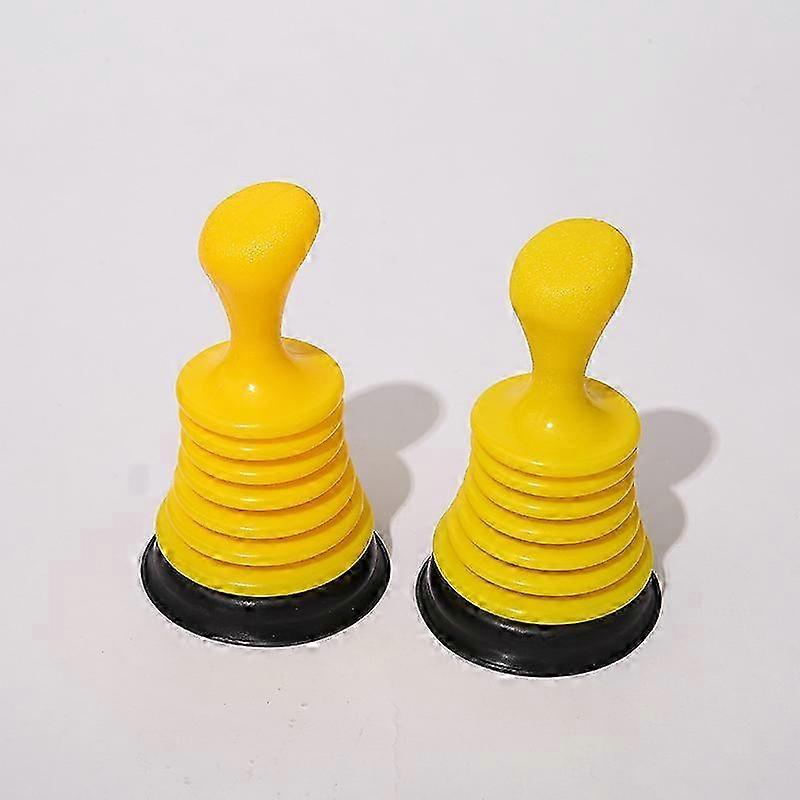 Pieces V Type Bellows Unblocker Yellow
