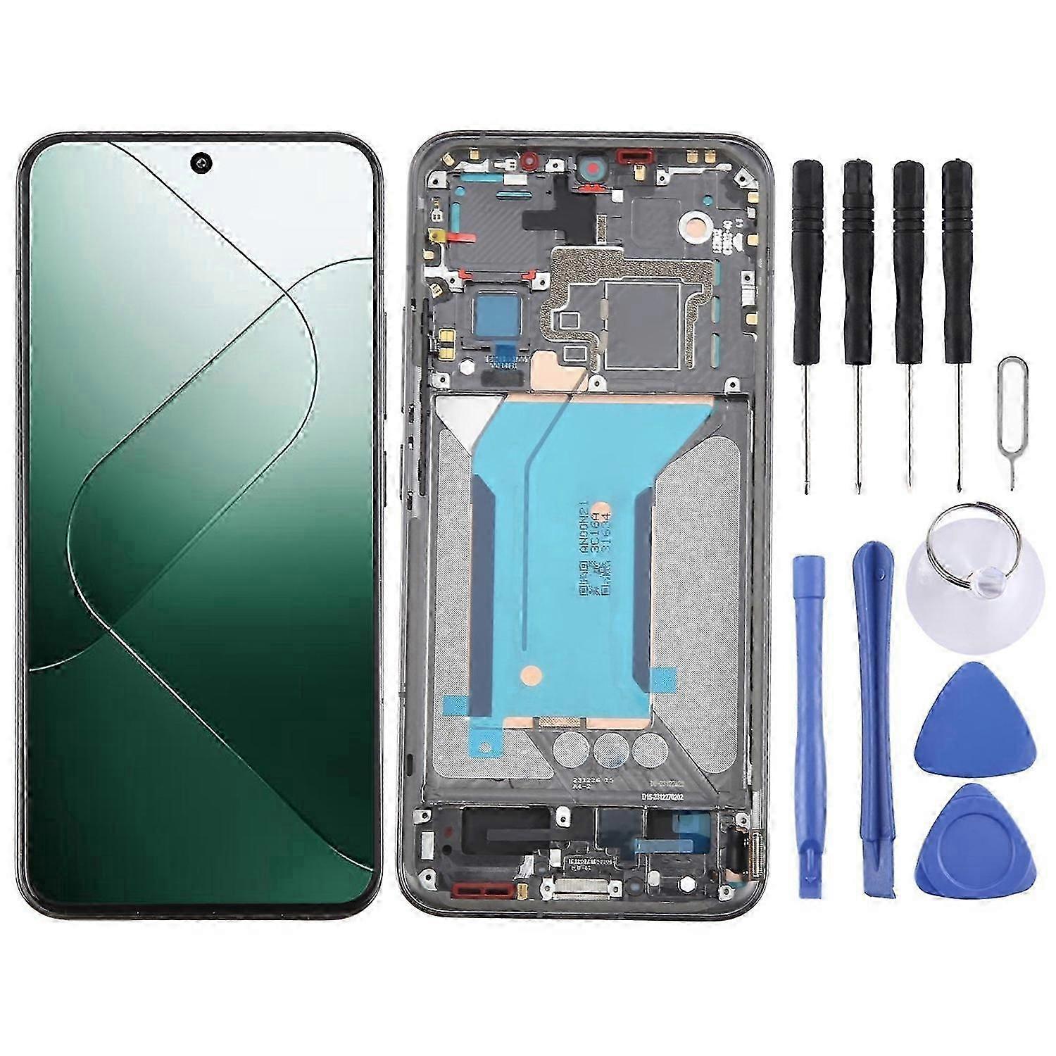 For Xiaomi 14 COMPATIBLE LCD Screen with Frame
