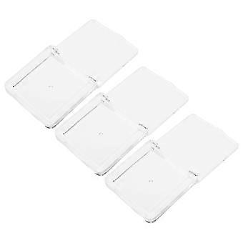Transparent Square Highlighter Box for Makeup Use 3Pcs Single Layer Empty Containers