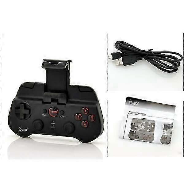 Pg-9017S Wireless Controller Bluetooth Handle With Usb Cable And English Manual