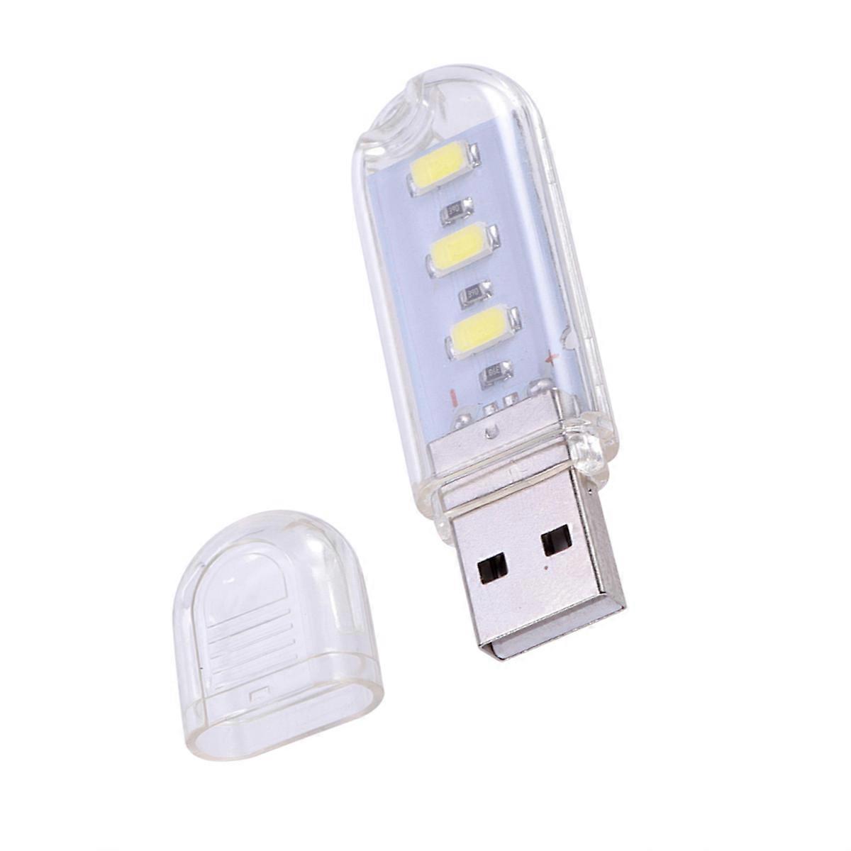 Mini veilleuse LED USB blanche pour clavier