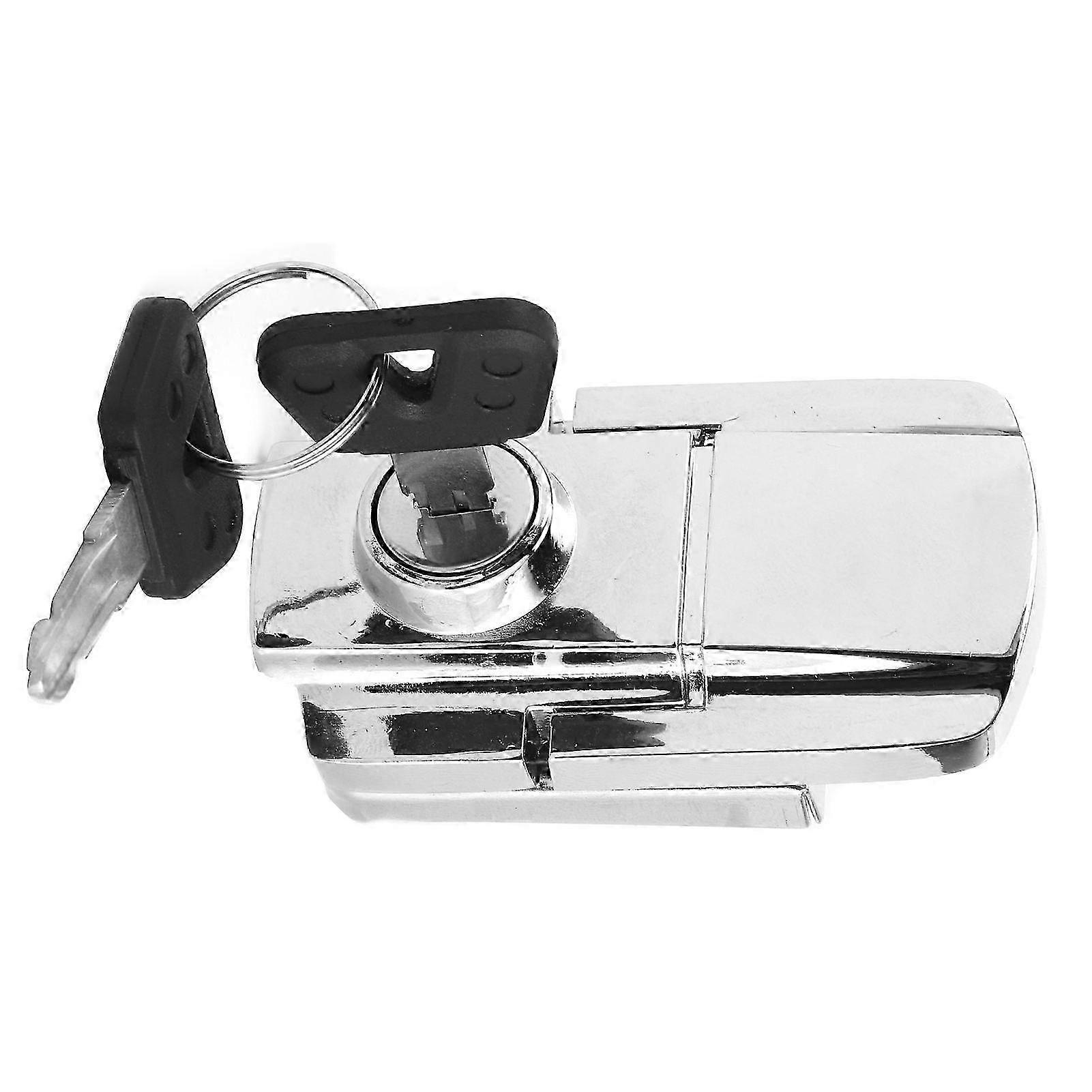 Motorcycle Rear Trunk Lock Anti?Theft with 2 Keys Modification Accessories Fit compatible with Big Sheep