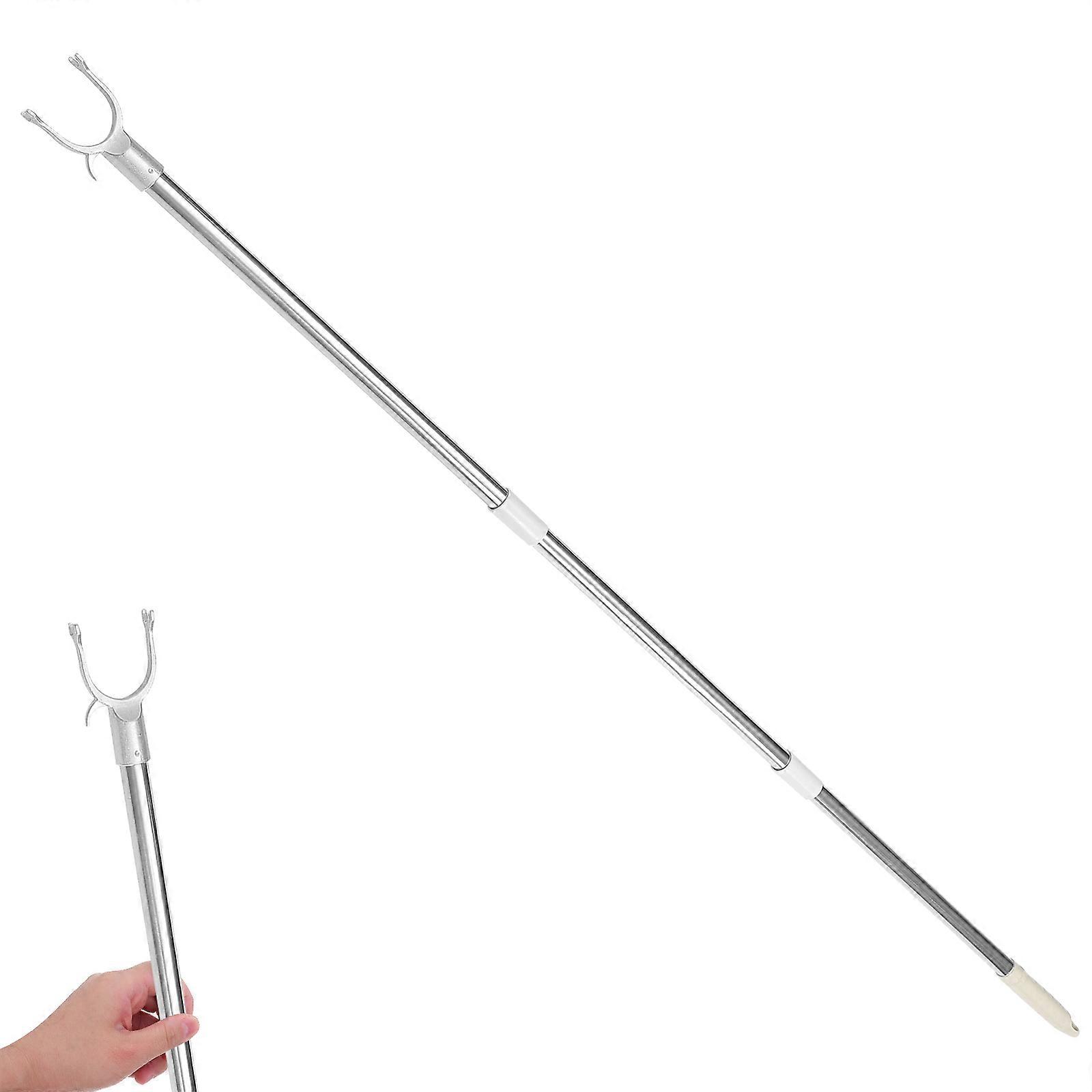 Household Clothes Hook Adjustable Clothesline Pole for Convenient 5Pcs Drying