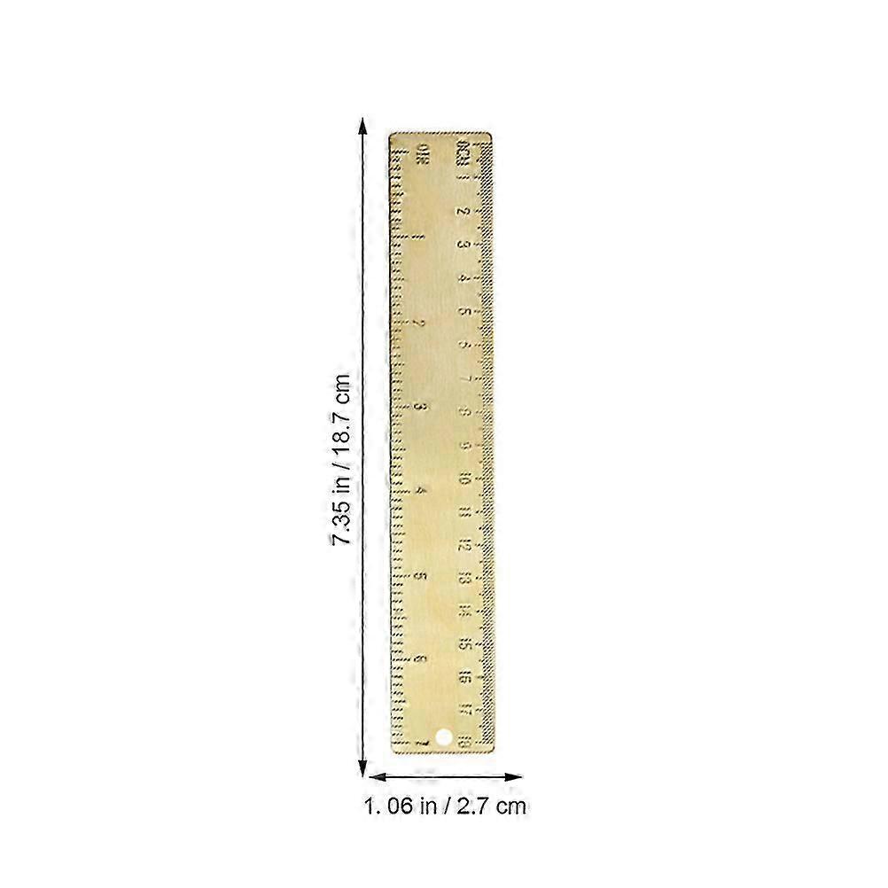 Architect Drafting Ruler Multi-function Straight Ruler Student Measuring Ruler