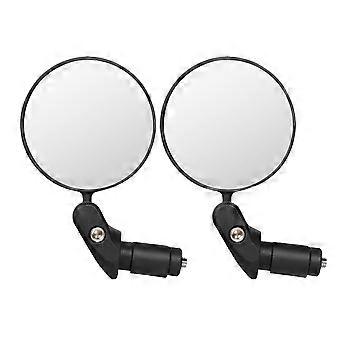 Bike Rearview Mirror Adjustable Bike Handlebar Mirrors 6Pcs Black
