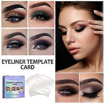 Jaysuing Beginner Eyeliner Assist Template Lazy Novice Makeup Tool Quick Makeup