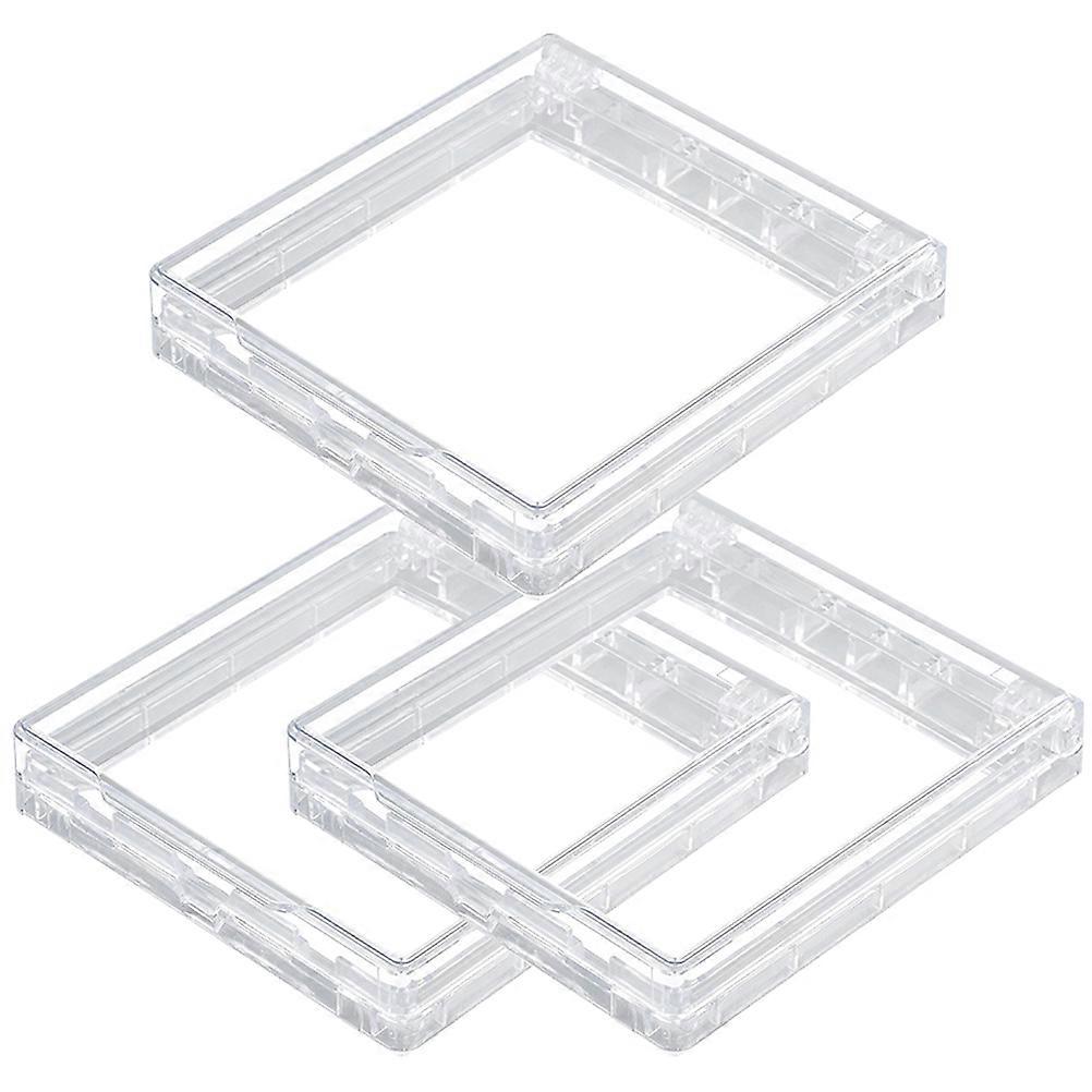 Waterproof Switch Box Wall Socket Case for Protection Use 3Pcs Transparent ABS