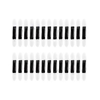 Double-Ended Eye Shadow Applicators Brush for Makeup Use 100Pcs Set