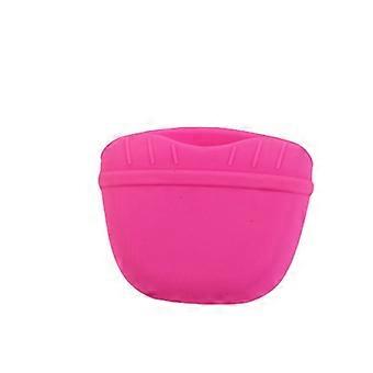 (2pcs)Dog Treat Pouch, Silicone Dog Treat Pouch, Portable Dog Treat Bags, with Puppy Reward Training Pouch, with Magnetic Closing and Waist Clip, for 