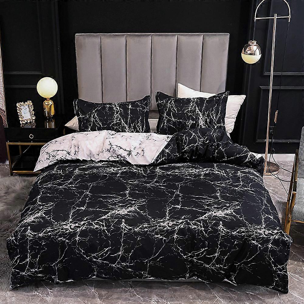 Luxury Abstract Marble Deep-Pocket Fitted Sheet