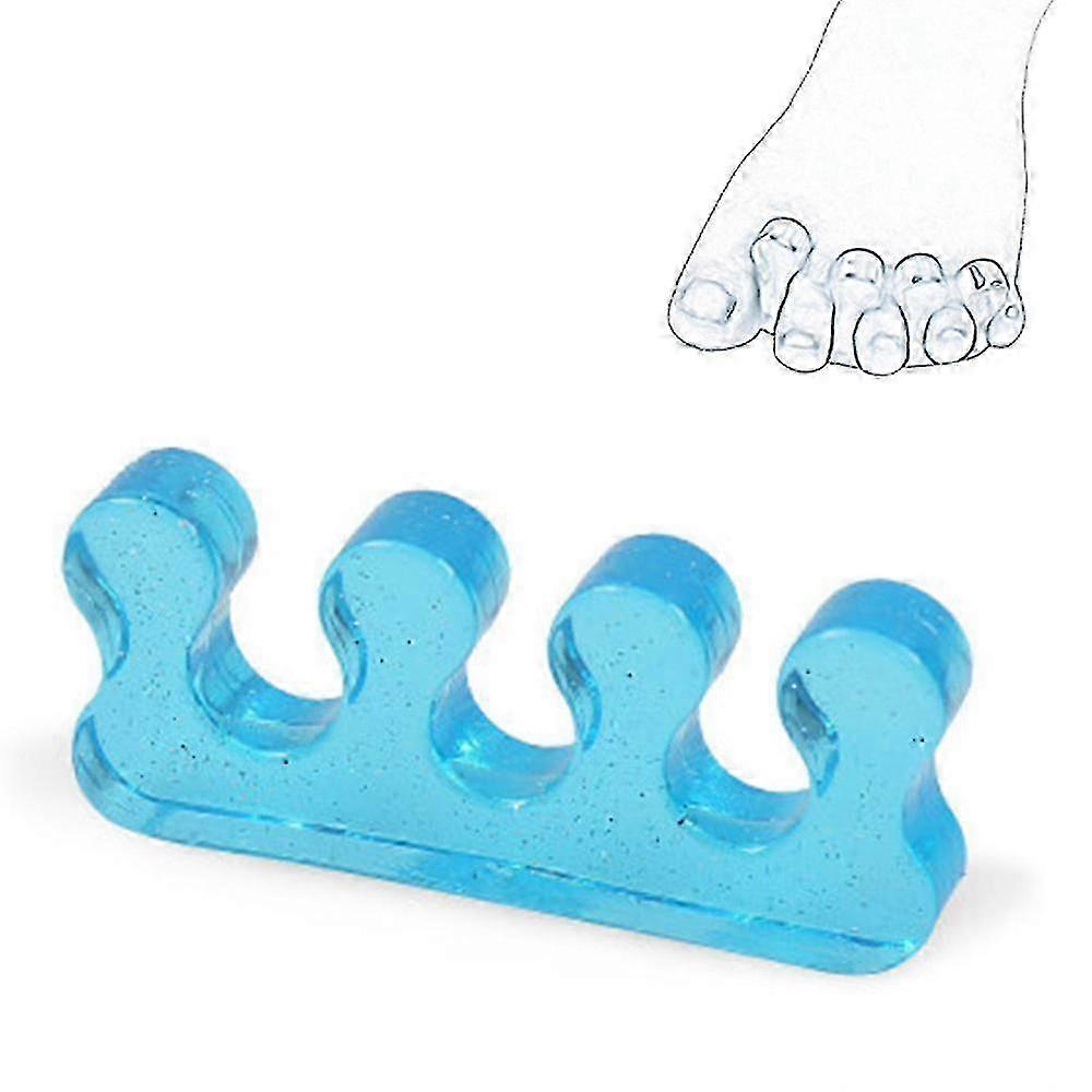 1pair Foot Valgus Split Toe Fixator Toe Overlap Corrector,bunion Relief