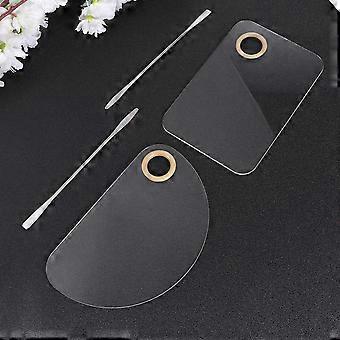 Nail Art Mixing Plate Manicure Acrylic Makeup Palette for Nail Use