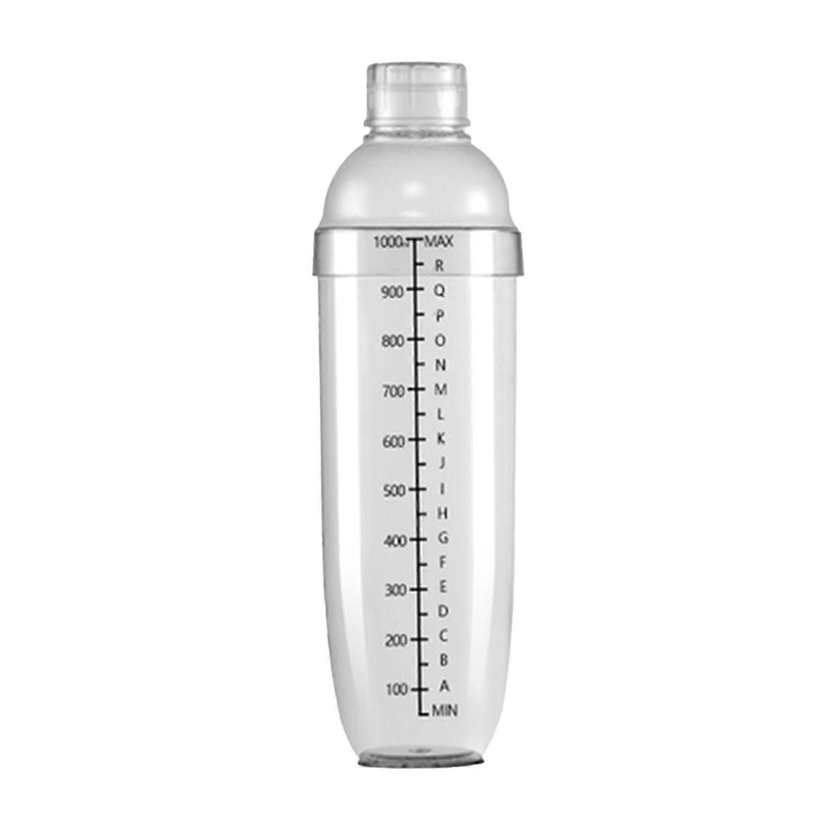 Transparent Scale Marked Drink Shaker