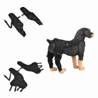 Adjustable Dog Knee Brace Comfortable Rear Leg Brace Rear Leg Knee Brace Durable Dual Leg Support Dog Leg Support Brace