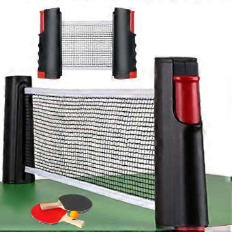 Extendable Portable Table Tennis Net, Ping Pong Replacement Net, Max. Length 165 cm