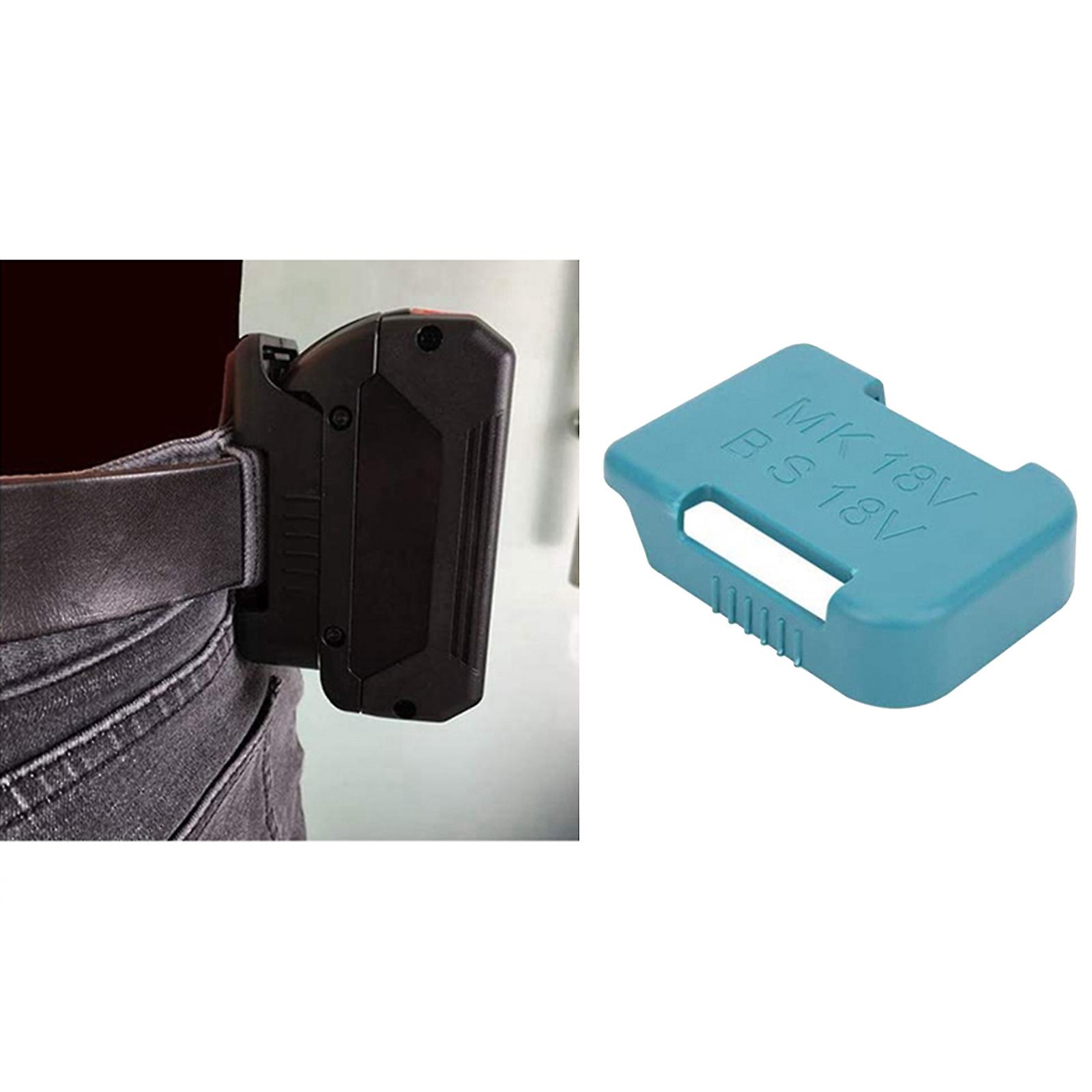 Holder Storage Rack Case Fixing Bracket for 18V Battery Sturdy Blue