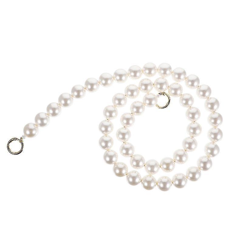 90X2x2cm Unisex Wallet Chains 1pc Chic Pearl Bag Chain Fashionable Chain Handbag Strap Bag Accessori