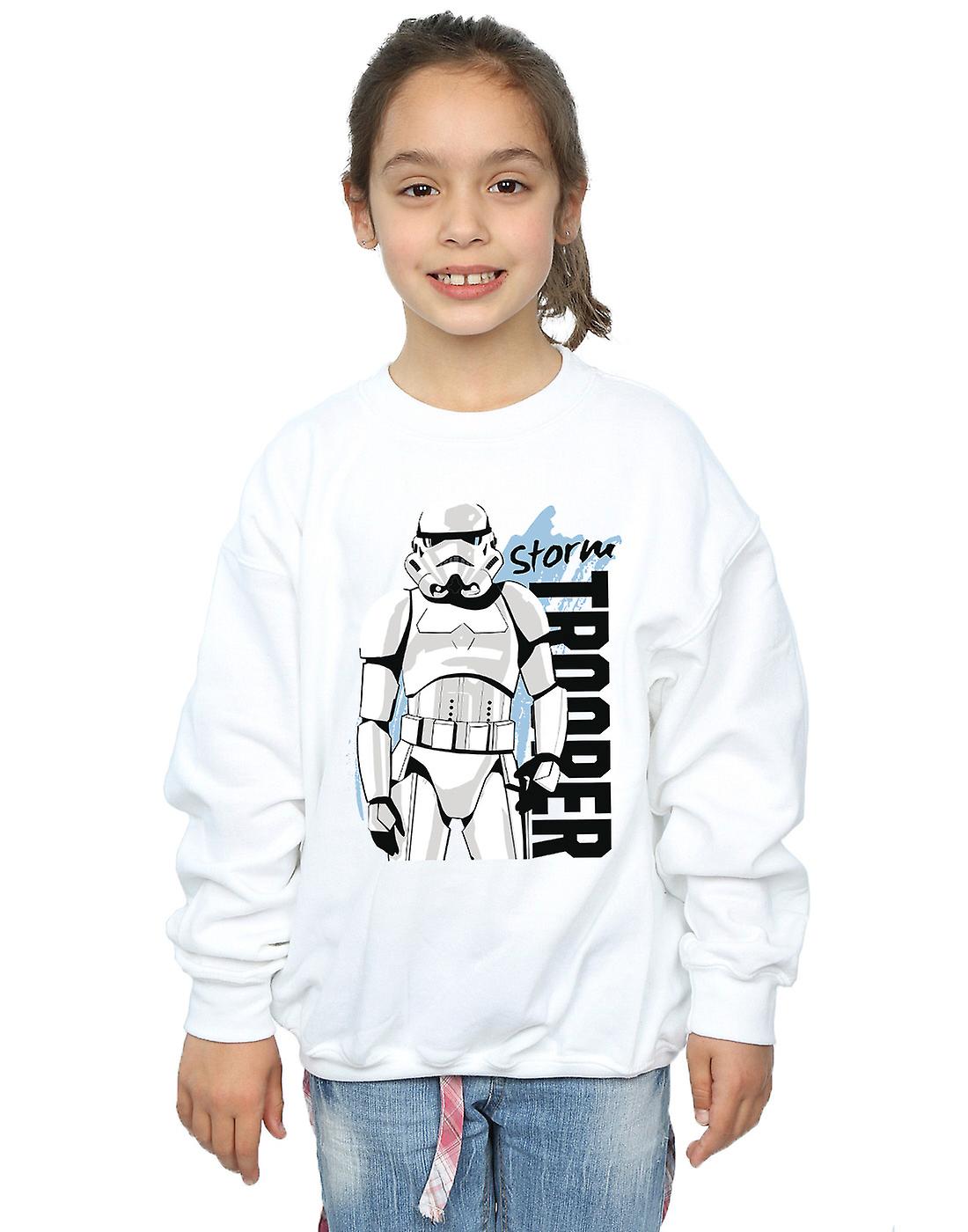 Star Wars Girls Storm Trooper Sweatshirt