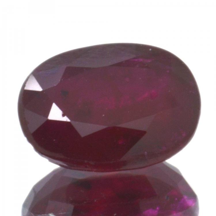 2,26ct Ruby Oval Cut awo54