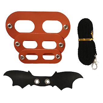 Adjustable Lizard Leash, 3Sizes Bearded Dragon Harness,wing and Leash Orange