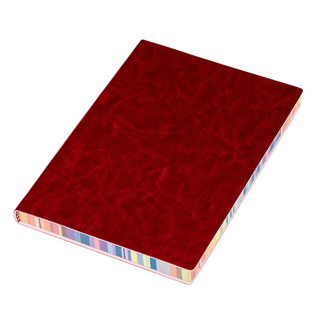 Softcover PU Notebook Ribbon Page Tag 100 Sheets Dowling Paper Office Supplies