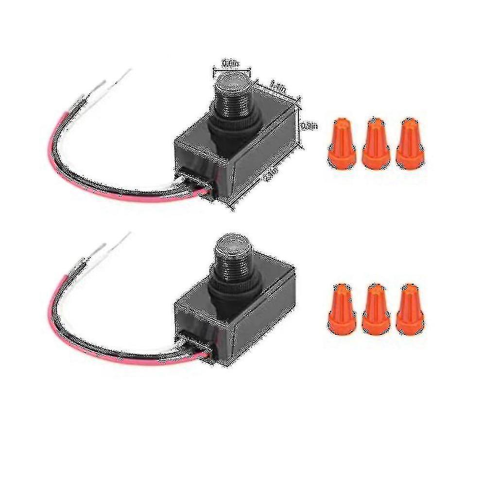Dusk To Dawn Sensor 2 Packs, Photocell Light Sensor For Outdoor Lighting, 120-277v Photoelectric Sw